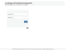 Tablet Screenshot of new.condesign.se